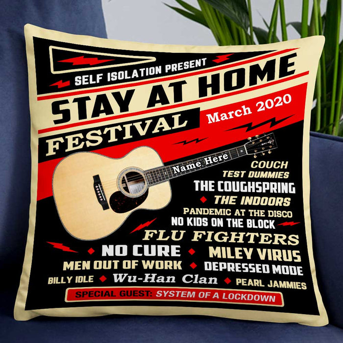 Personalized Guitar Love Pillow JR118 24O47 1