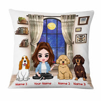 Personalized Dog Mom Pillow JR119 24O47 thumb 1