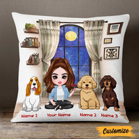 Personalized Dog Mom Pillow JR119 24O47 thumb 1
