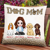 Personalized Dog Mom Pillow JR114 95O47 thumb 1