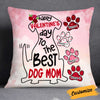 Personalized Dog Mom Valentine Pillow JR112 85O34 1