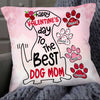 Personalized Dog Mom Valentine Pillow JR112 85O34 1
