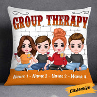 Personalized Friends Group Therapy Pillow JR112 26O34 thumb 1