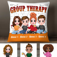 Personalized Friends Group Therapy Pillow JR112 26O34 thumb 1