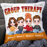 Personalized Friends Group Therapy Pillow JR112 26O34 thumb 1