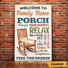 Personalized Outdoor Backyard Porch Rules Poster DB279 95O47 1