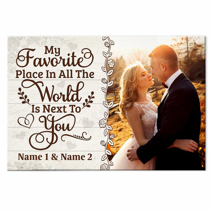 Personalized Couple Photo Poster DB148 30O47 1