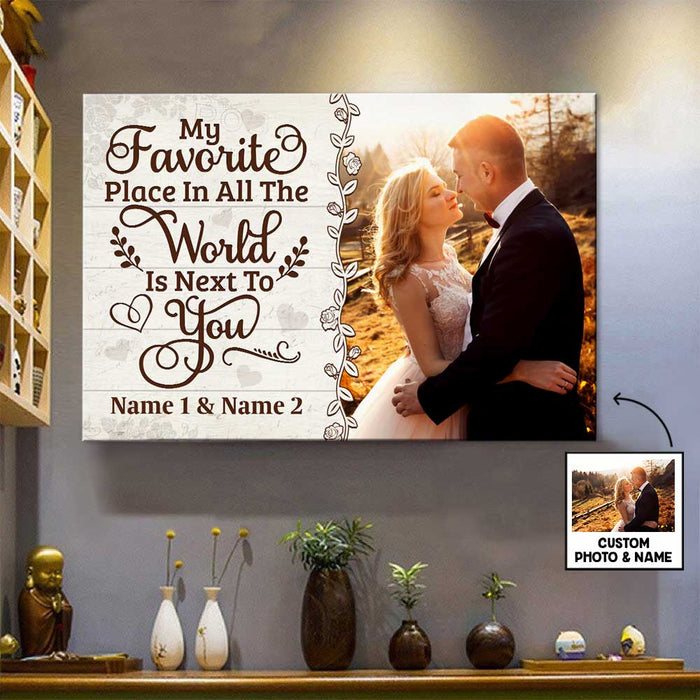 Personalized Couple Photo Poster DB148 30O47 1