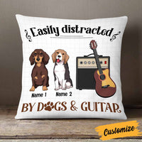 Personalized Guitar Dog Pillow JR113 26O58 thumb 1