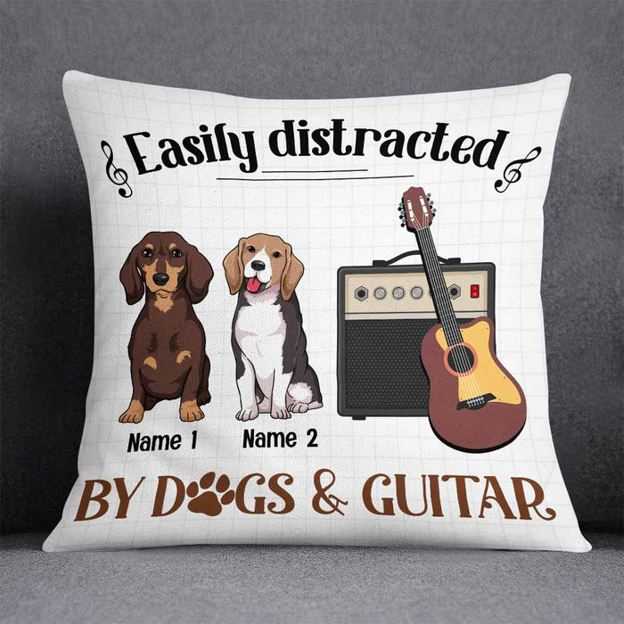 Personalized Guitar Dog Pillow JR113 26O58 1