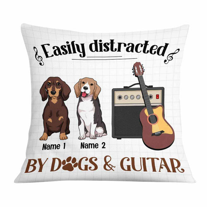 Personalized Guitar Dog Pillow JR113 26O58 1