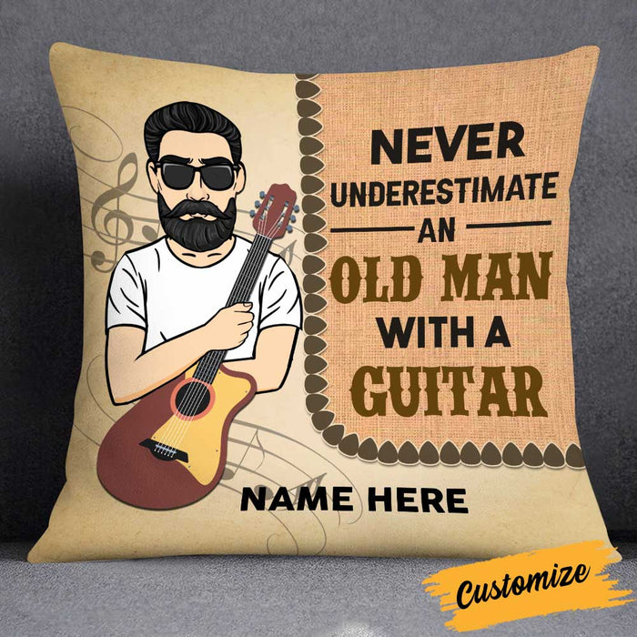 Personalized Guitar Pillow JR111 30O34 1