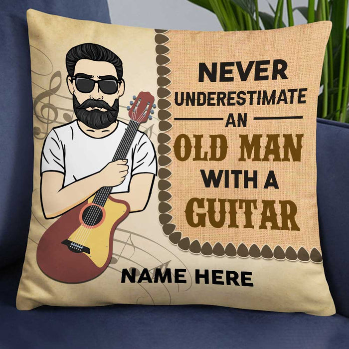Personalized Guitar Pillow JR111 30O34 1