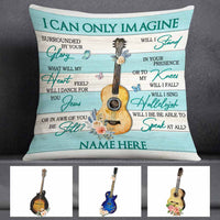Personalized Guitar Girl Jesus Pillow JR112 95O58 thumb 1