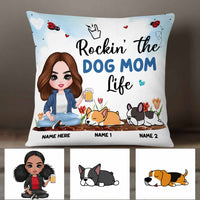 Personalized Dog Mom Pillow JR112 30O58 thumb 1