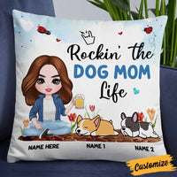 Personalized Dog Mom Pillow JR112 30O58 thumb 1