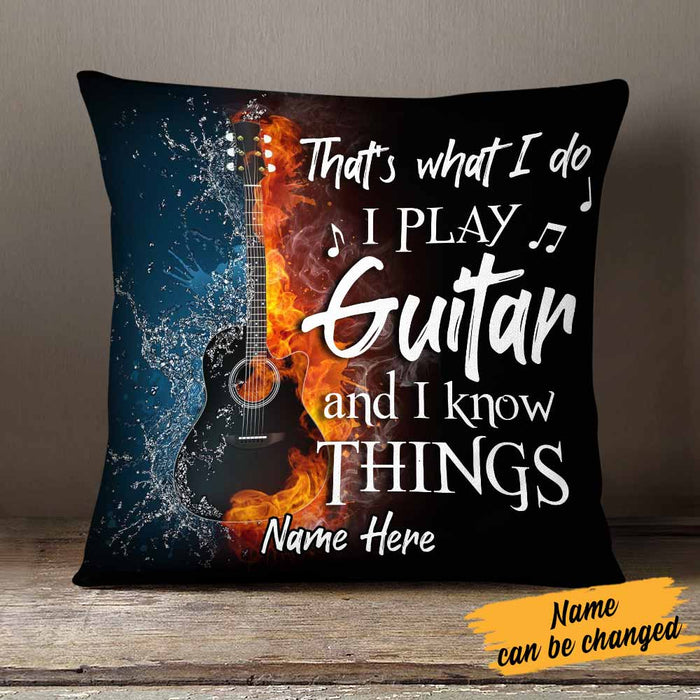 Personalized Guitar Pillow JR114 26O58 1