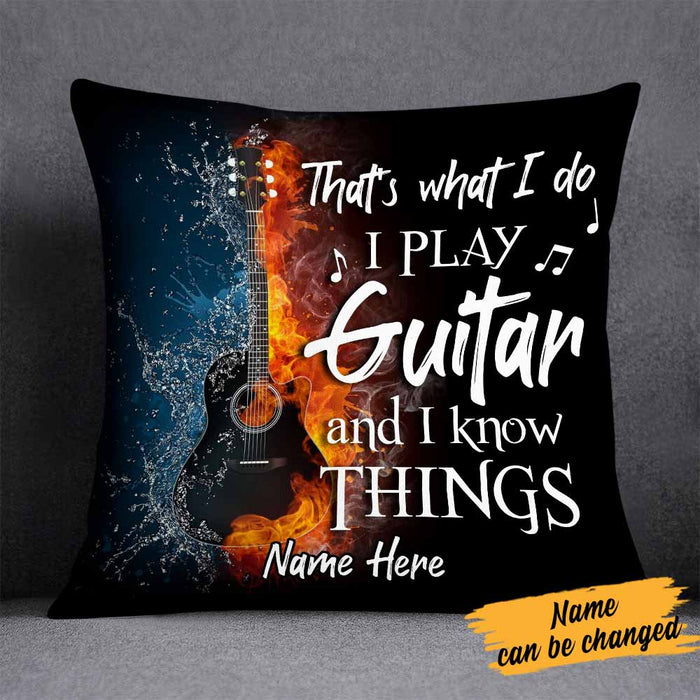Personalized Guitar Pillow JR114 26O58 1