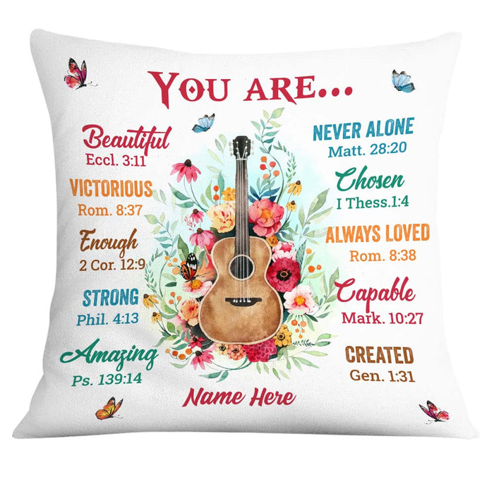 Personalized Guitar You Are Pillow JR114 30O32 1