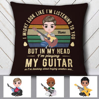 Personalized Guitar Pillow JR115 30O32 thumb 1