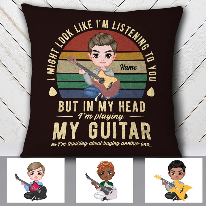 Personalized Guitar Pillow JR115 30O32 1