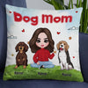 Personalized Dog Mom Pillow JR116 30O32 1