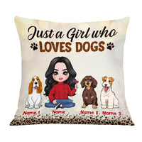 Personalized Dog Mom Pillow JR119 23O57 thumb 1