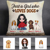 Personalized Dog Mom Pillow JR119 23O57 thumb 1