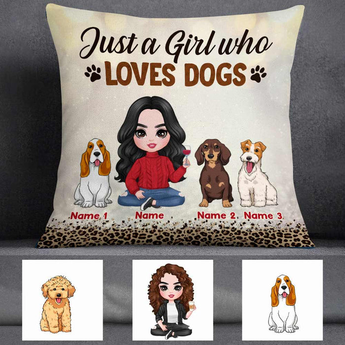 Personalized Dog Mom Pillow JR119 23O57 1