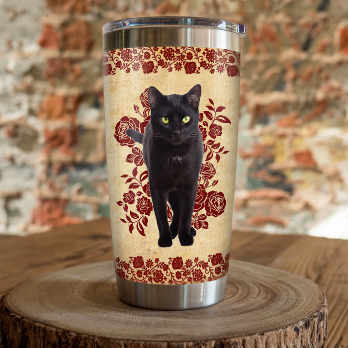 Black Cat Steel Tumbler MY0604 73O57 1