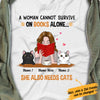 Personalized Cat And Books T Shirt MR171 30O34 thumb 1