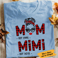 Personalized Mom Grandma T Shirt AP63 30O58 thumb 1