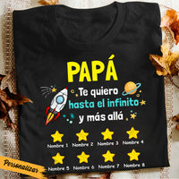 Personalized Abuelo Te quiero Spanish Grandpa I Love You T Shirt AP166 67O47 thumb 1