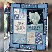 Elephant Fleece Blanket F2107 83O33 thumb 1