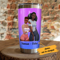 Personalized BWA Friends Every Tall Girl Steel Tumbler AG51 26O53 thumb 1