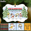 Personalized My Grandkids Melt My Heart Grandma Christmas Benelux Ornament OB81 23O28 1