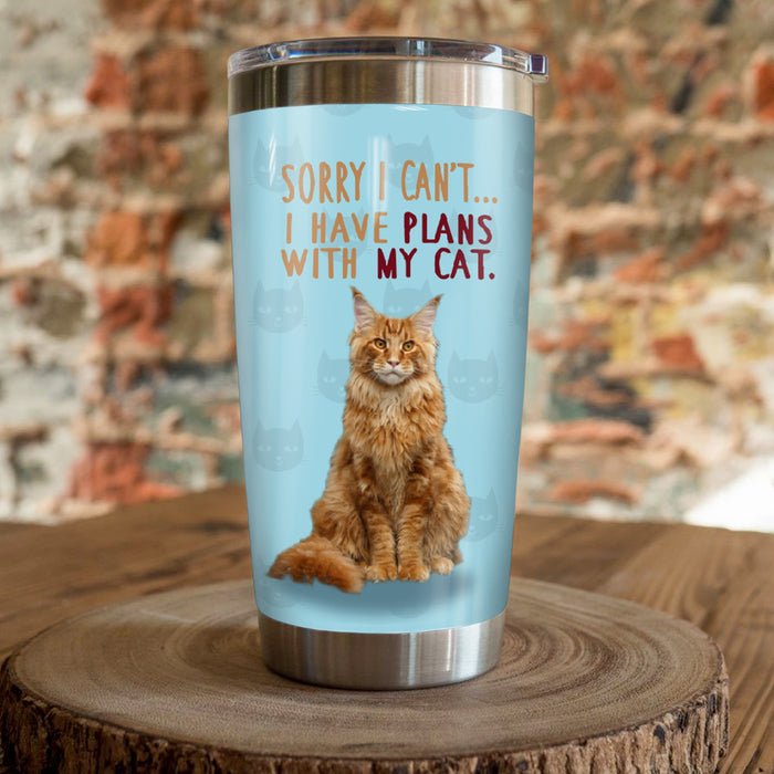 Maine Coon Cat Steel Tumbler MR1704 71O43 1