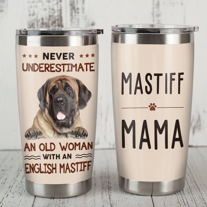 English Mastiff Dog Steel Tumbler MY173 67O57 1