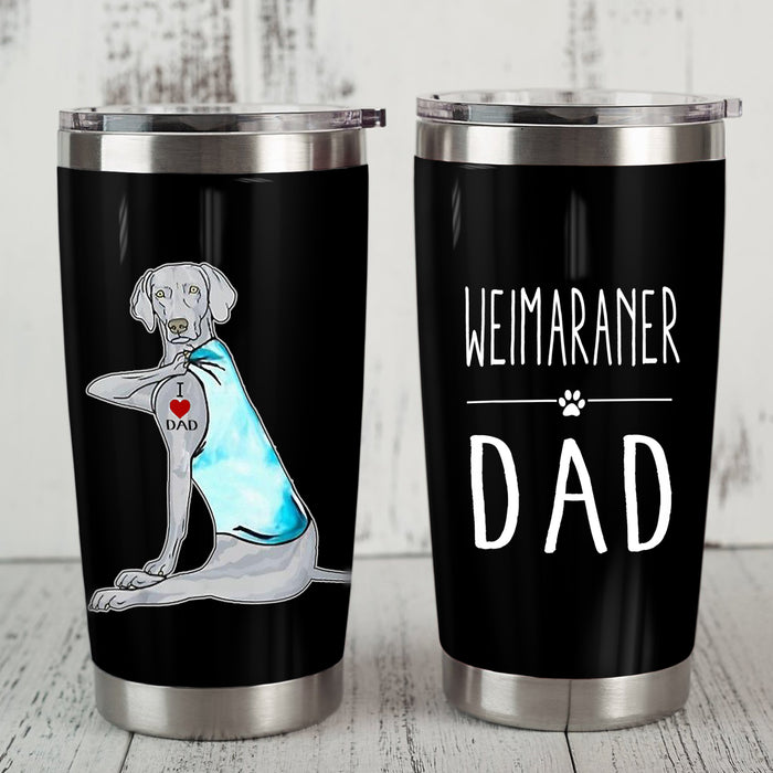 Weimaraner Dog Steel Tumbler SAP2818 81O36 1