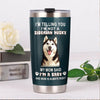 Siberian Husky Dog Steel Tumbler FB0405 69O50 1