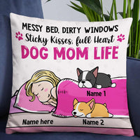 Personalized Dog Mom Pillow JR1110 23O57 thumb 1