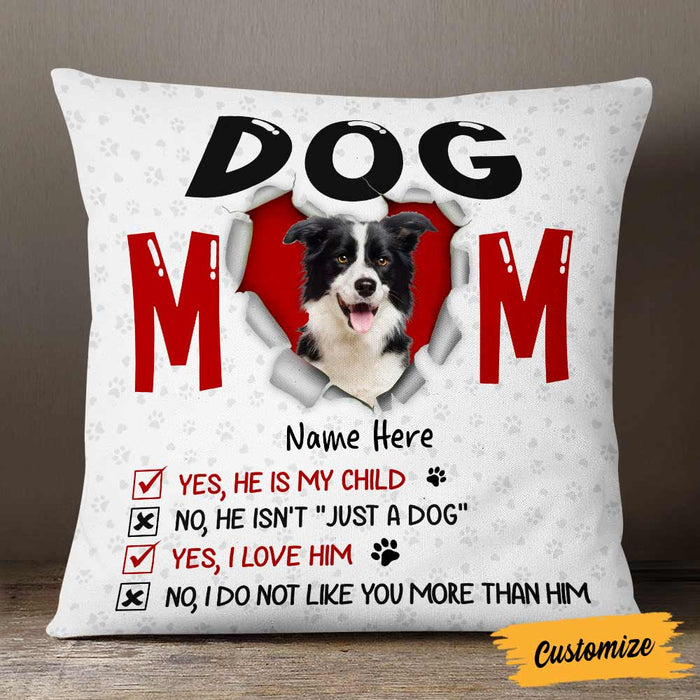 Personalized Dog Mom Pillow JR1111 23O57 1