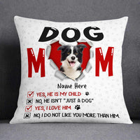 Personalized Dog Mom Pillow JR1111 23O57 thumb 1