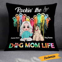 Personalized Dog Mom Pillow JR124 23O23 thumb 1
