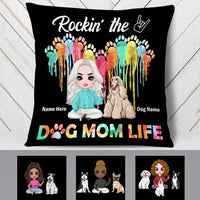 Personalized Dog Mom Pillow JR124 23O23 thumb 1