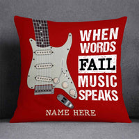 Personalized Guitar Pillow JR116 23O58 thumb 1