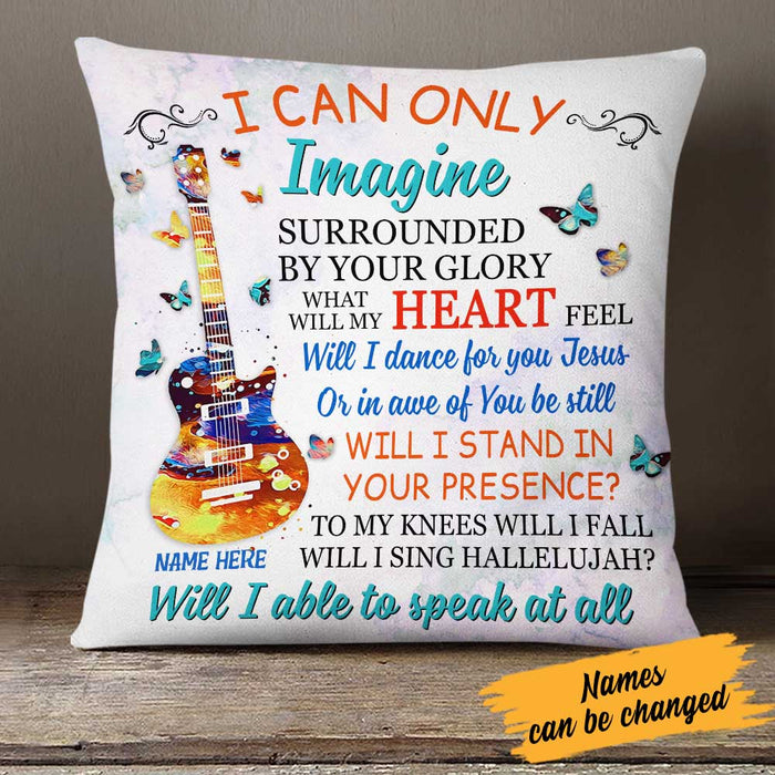 Personalized Guitar Pillow JR118 23O23 1