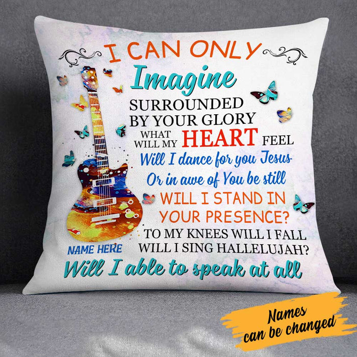 Personalized Guitar Pillow JR118 23O23 1