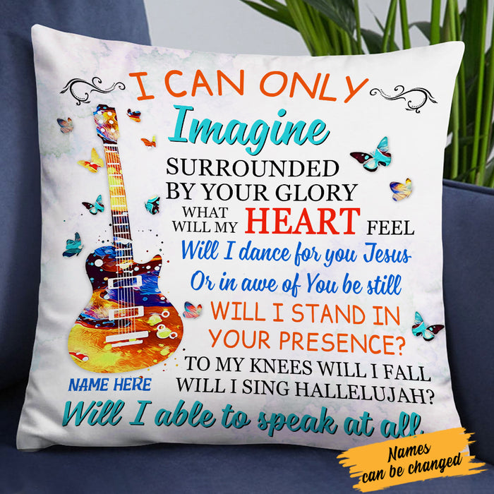 Personalized Guitar Pillow JR118 23O23 1