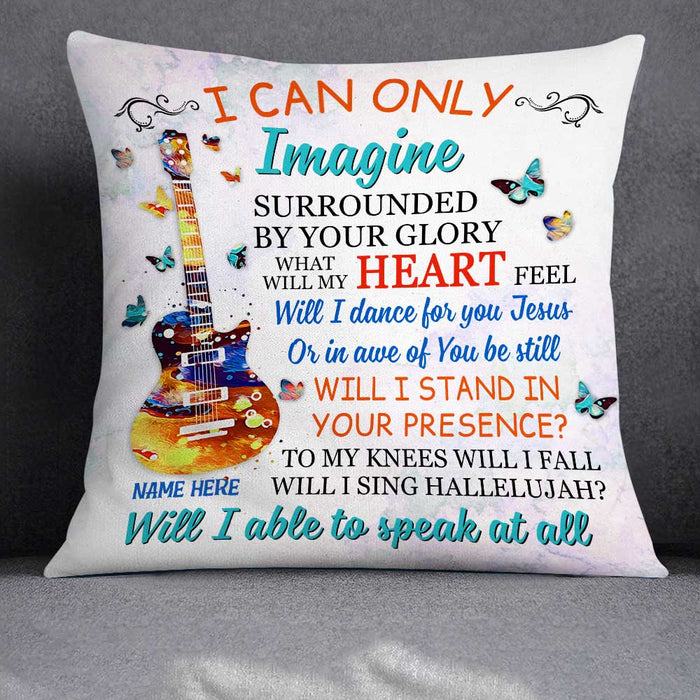 Personalized Guitar Pillow JR118 23O23 1